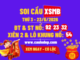Soi Cầu XSMB 23/6/2026 | Dự Đoán XSMB Thứ 3