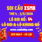 Soi Cầu XSMB 3/6/2026 | Dự Đoán XSMB Thứ 4