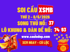 Soi Cầu XSMB 8/6/2026 | Dự Đoán XSMB Thứ 7
