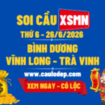 Soi Cầu XSMN 26/6/2026 | Dự Đoán XSMN Thứ 6 - Kịch trần!