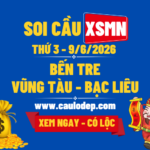 Soi Cầu XSMN 9/6/2026 | Dự Đoán XSMN Thứ 3 - Kịch trần!