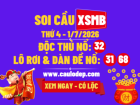 Soi Cầu XSMB 1/7/2026 | Dự Đoán XSMB Thứ 3