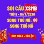 KQXSMB Ngày 16/7/2026 Thứ 5
