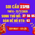 KQXSMB Ngày 17/7/2026 Thứ 6