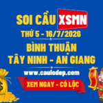 Soi Cầu XSMN 16/7/2026 | Soi Cầu Dự Đoán XSMN Thứ 5