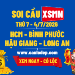 Soi Cầu XSMN 4/7/2026 | Soi Cầu Dự Đoán XSMN Thứ 7