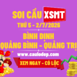 Soi Cầu XSMT 2/7/2026 | Soi Cầu Dự Đoán XSMT Thứ 5