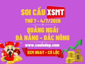 Soi Cầu XSMT 4/7/2026 | Soi Cầu Dự Đoán XSMT Thứ 7